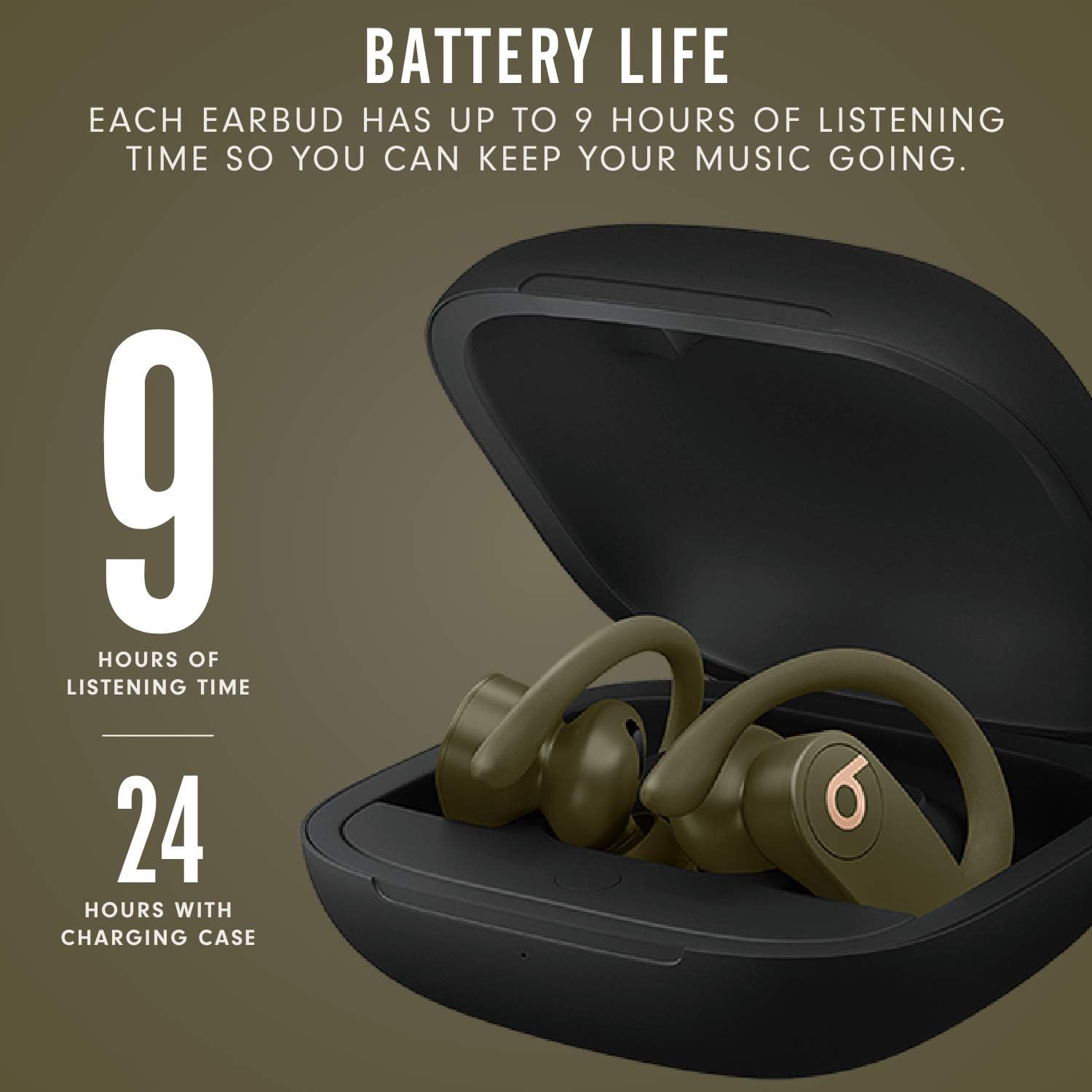 Powerbeats Pro Wireless Earbuds - Apple H1 Headphone Chip, Class 1 Bluetooth Headphones, 9 Hours of Listening Time, Sweat Resistant