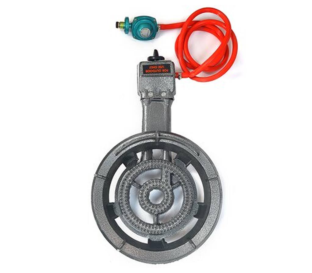 XtremepowerUS Outdoor Portable Single Burner GAS Propane Stove Range Camping BBQ Hose u0026 Regulator