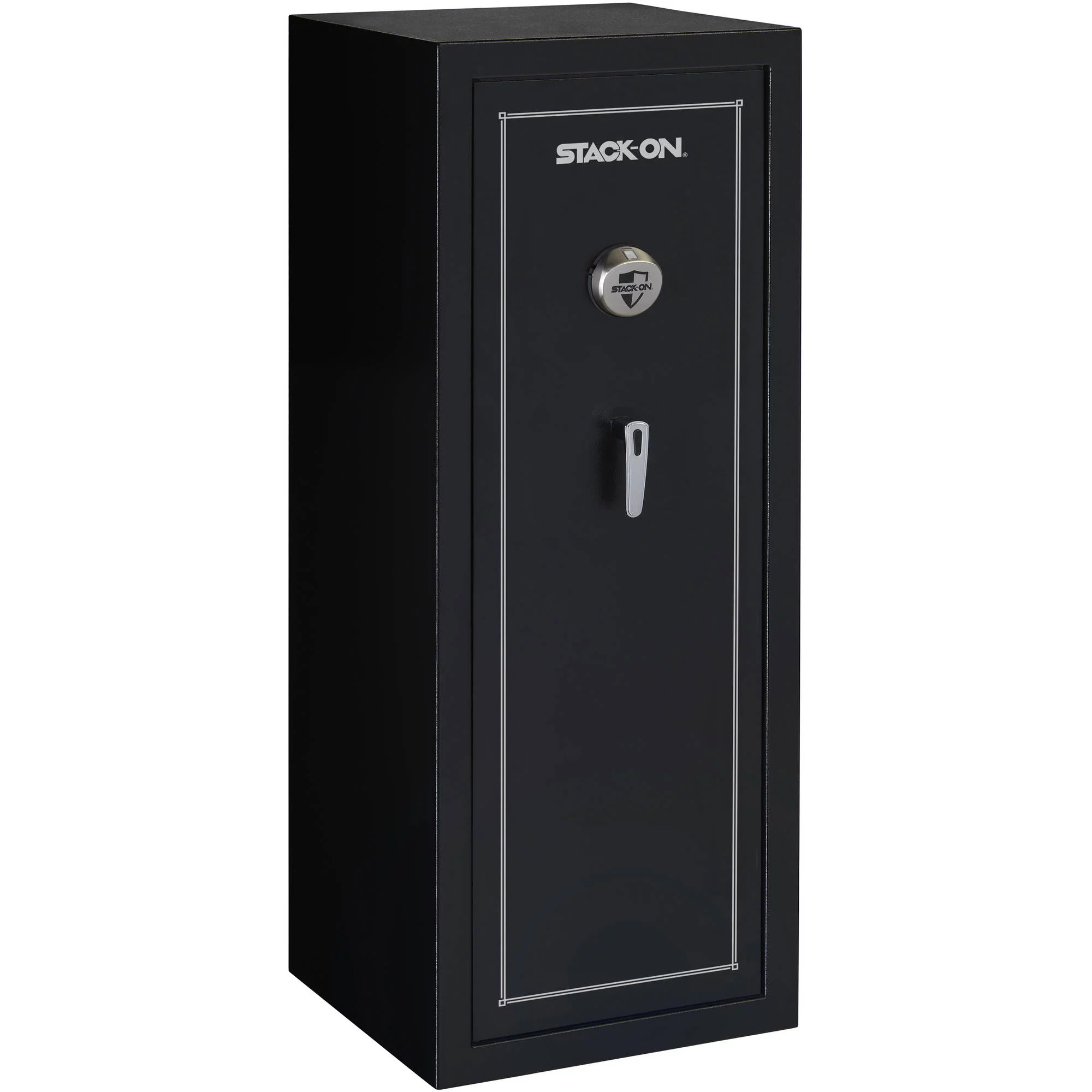Stack-On 16-Gun Security Safe with Biometric Lock, Steel - Curated Treasures Market