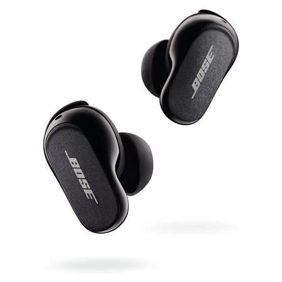 Bose QuietComfort Earbuds II, Noise Cancelling True Wireless Bluetooth Headphones, Black - Radiant Selections