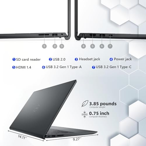 Dell Inspiron Touchscreen Laptop Computer for Home Business Student, Intel 10-Core i5-1334u (Beat i7-1250u), 32gb Ddr4 Ram, 1tb Pcie Ssd, 15.6" Fhd