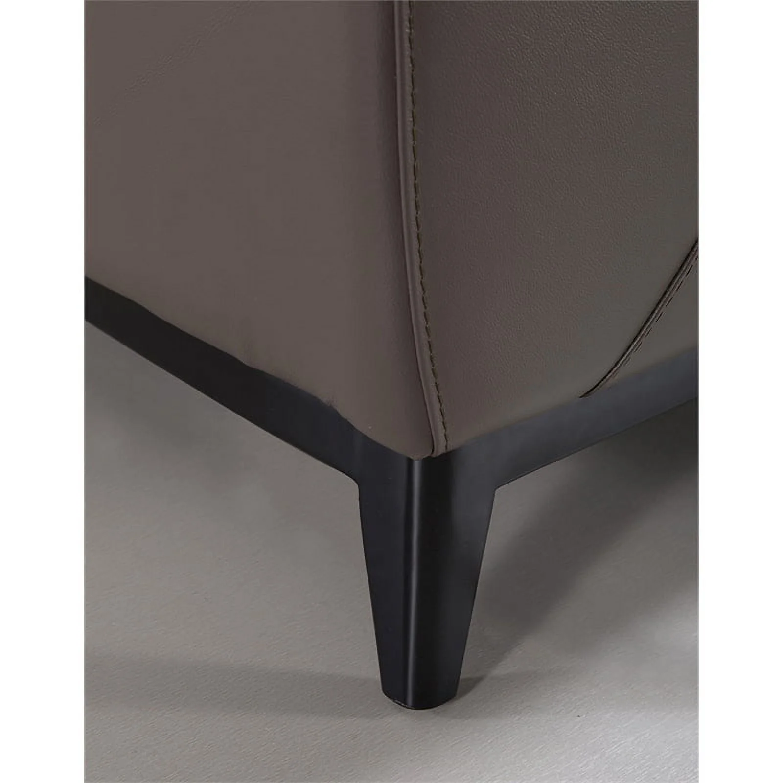 EK093 Taupe (Brown) Color With Full Italian Aniline Leather Sofa