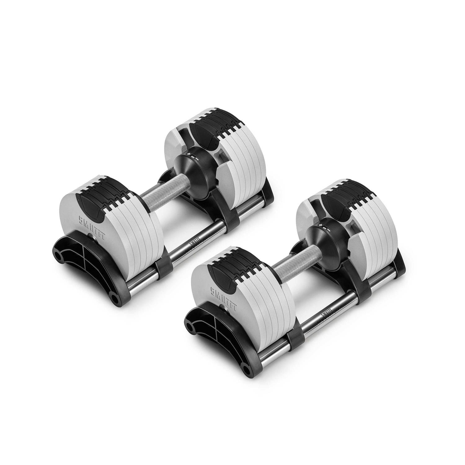 SMRTFT NUOBELL 50lb Adjustable Dumbbells - Sports Supplies Online Store