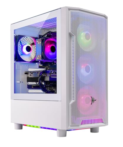 Skytech Gaming Blaze 3.0 Gaming PC Desktop - AMD Ryzen 5 3600 3.6GHz, 3060 12GB, 16GB DDR4 3200, 1TB SSd, 600W Gold PSU, Windows 10 Home 64-bit