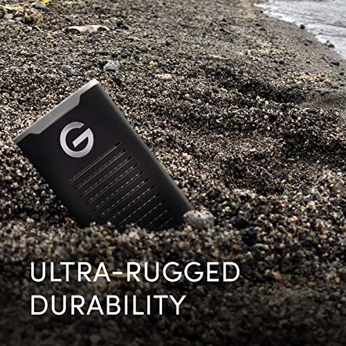 SanDisk Professional 4TB G-Drive SSD - Ultra-Rugged, IP67 Dust/Water Resistant, Portable External NVMe Solid State Drive, Up to 1,050 MB/s