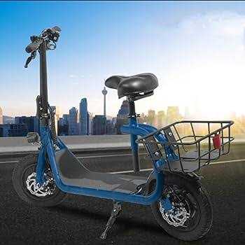ROXAAN Electric Scooter Adults with Seat 15.5Mph 20Miles Range Foldable Electric Scooter for Adults - Sports Supplies Online Store