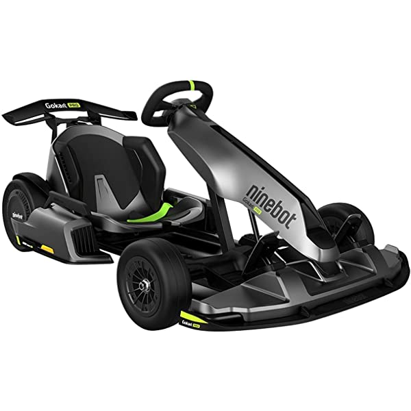 Segway Ninebot Electric GoKart Pro and Gokart Bundle, Outdoor Race Pedal Go Karting Car for Kids and Adults, Adjustable Length and Height