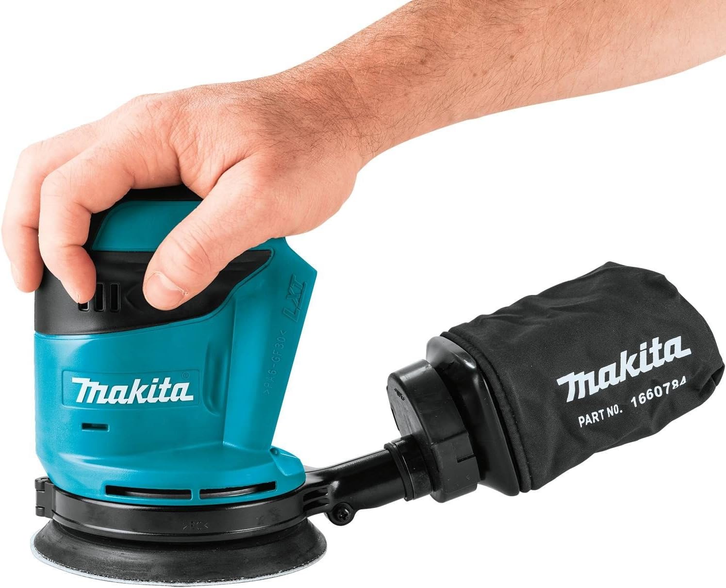 Makita XOB01Z 18V LXT® Lithium-Ion Cordless 5" Random Orbit Sander, Tool Only