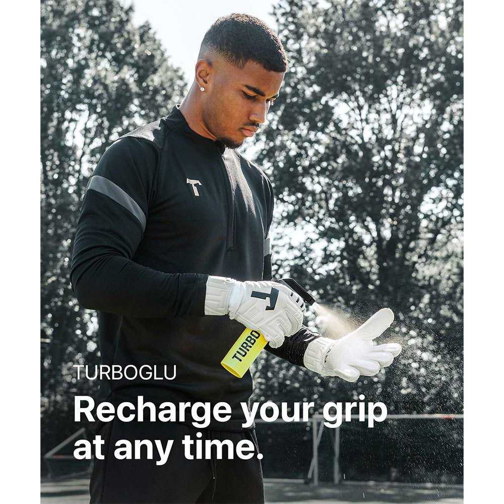 T1tan Classic 1.0 White-Out Goalkeeper Gloves Without Finger Protection - Sports Supplies Online Store