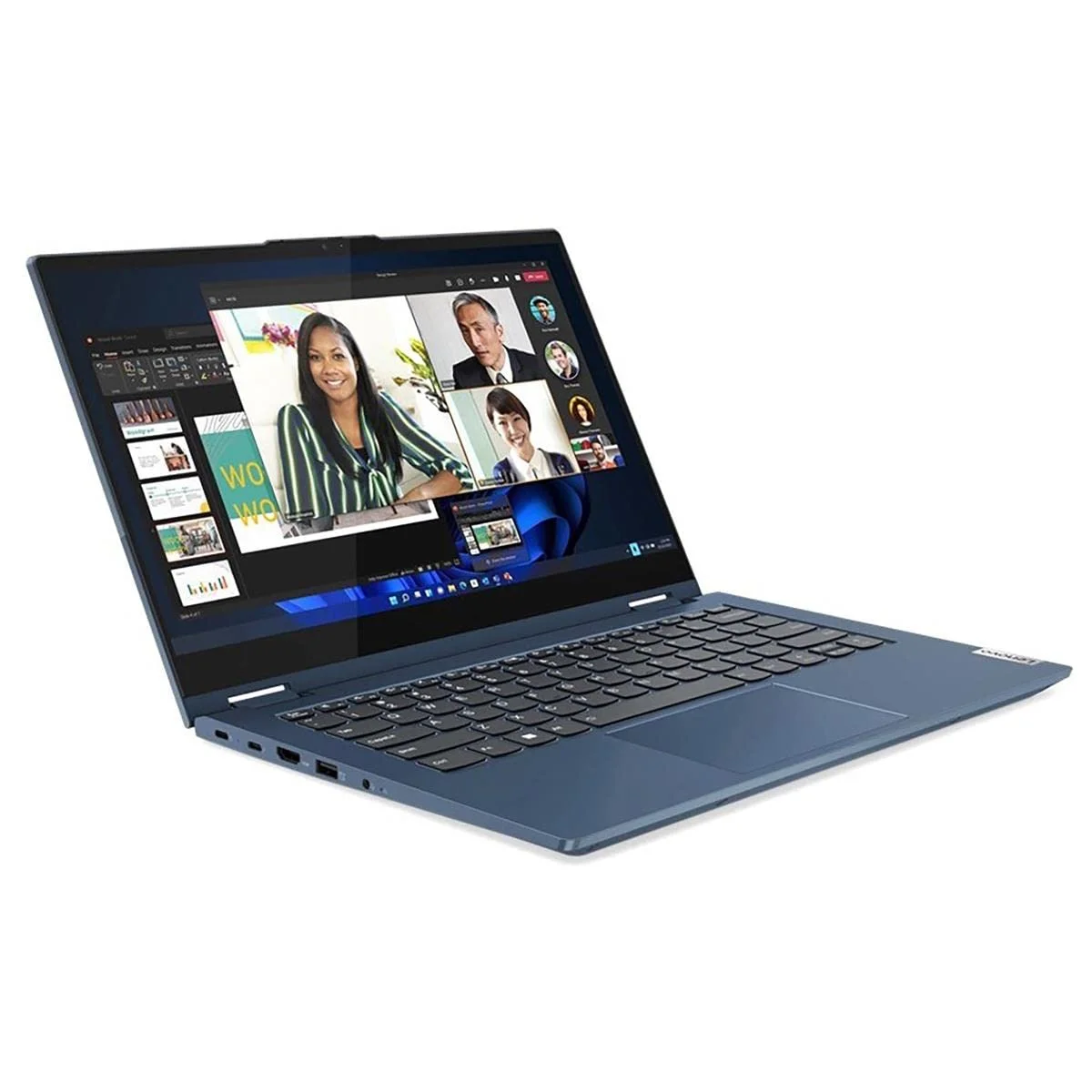 Lenovo ThinkBook 14s Yoga Gen 2 IAP 14" Full HD 2-In-1 Touchscreen Notebook Computer, Intel Core i5-1235U 1.3GHz, 8GB RAM, 256GB SSD, Windows 11 Pro