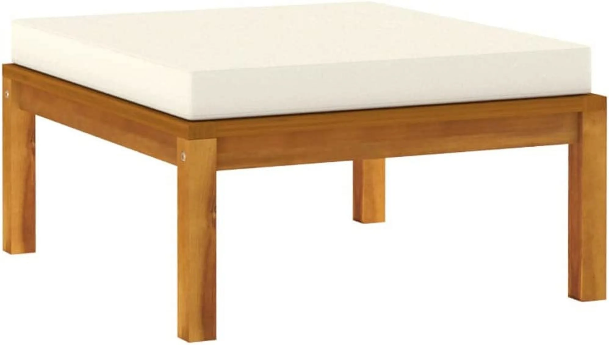 Furniture Sets Patio Chairs with Tea Table and Cushions Solid Acacia Wood Outdoor Furniture Sets Clearance Outdoor Tables for Conversation Dining
