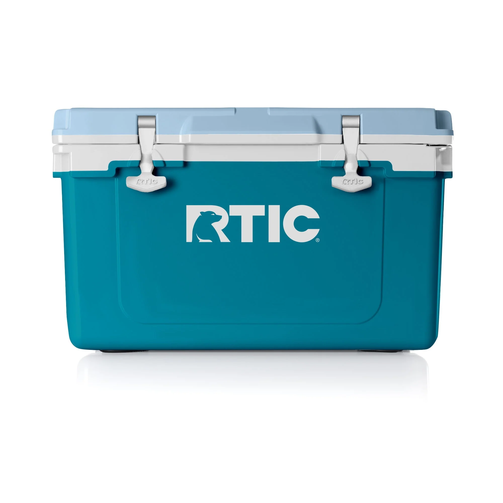 RTIC 52 QT Ultra-Light Hard-Sided Ice Chest Cooler, Dark Grey And Cool Grey, Fits 76 Cans