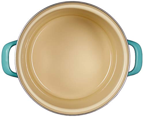 Le Creuset Enamel on Steel Stockpot, 10 qt., Olive