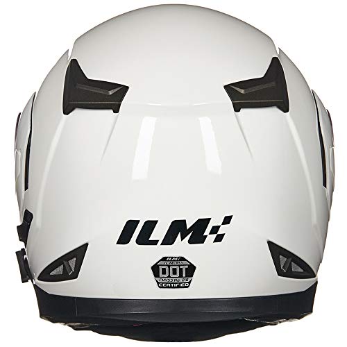 ILM Bluetooth Integrated Modular Flip up Full Face Motorcycle Helmet Sun Shield Mp3 Intercom Model 953/953 PRO