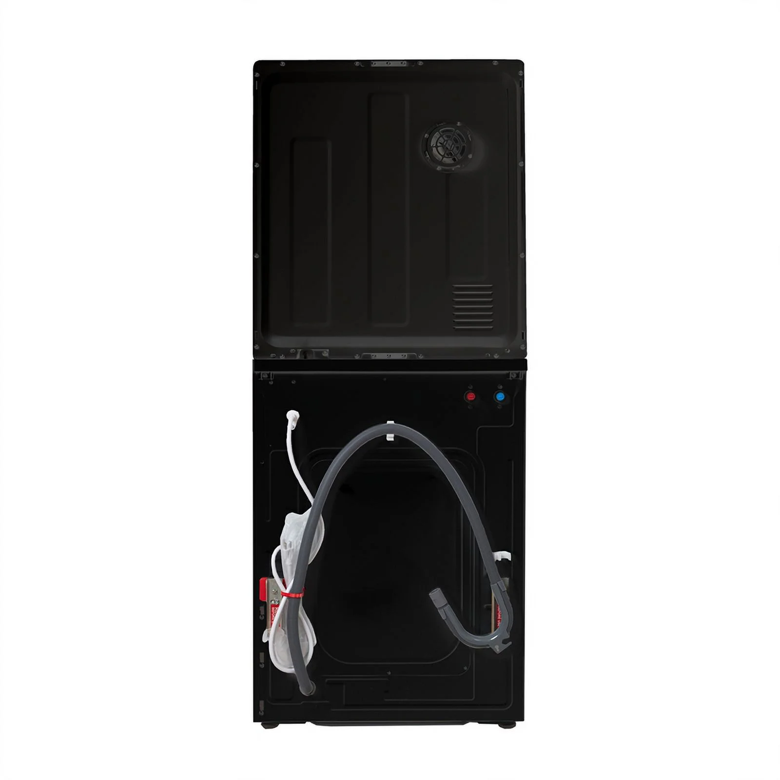 Equator Advanced Appliances Stainless Steel Washer/Compact Short Dryer in Black