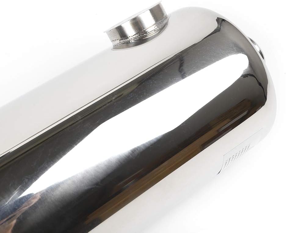 Pool Heat Exchanger Stainless Steel Shell and Tube Heat Exchanger Same Side Ports 1"+ 1 1/2" FPT (200KBTU) for Swimming Pools Spas Hot Tubs Hydraulic
