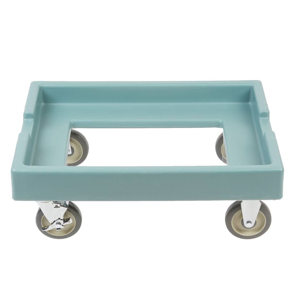 Cambro CD1826PDB401 Slate Blue Pizza Dough Box Camdolly