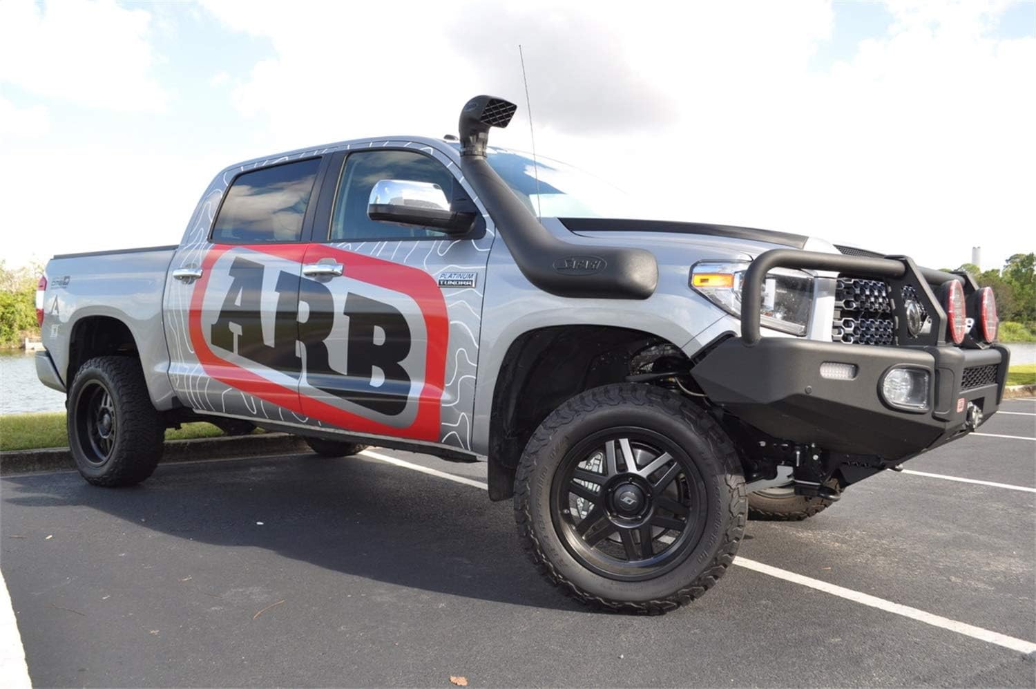 ARB SS56HF Safari Snorkel Air Intake kit V-SPEC For Toyota Tundra 2014-2021, Ideal for protecting your engine from dust