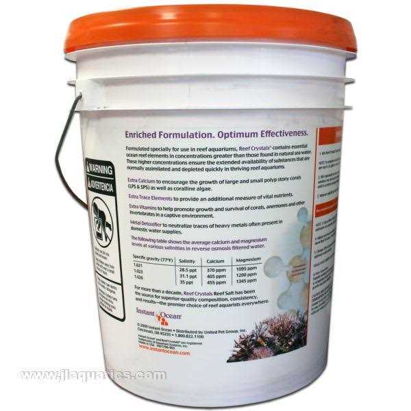 Instant Ocean Reef Crystals Reef Salt - Pet Supplies online store