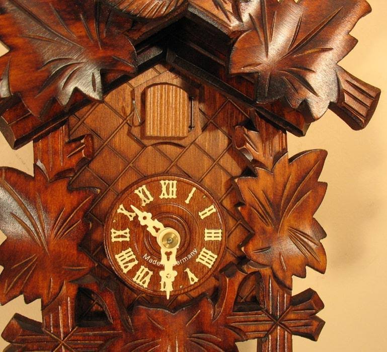 Sternreiter German Hand Carved Cuckoo Clock with One-Day Movement 1200