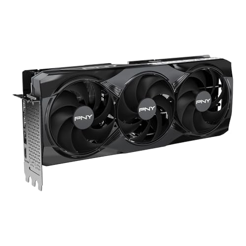 PNY NVIDIA GeForce RTX™ 5080 16GB ARGB Overclocked Triple Fan Graphics Card (DLSS 4, PCIe® 5.0, HDMI®/DP 2.1, 2.9-Slot, Epic-X™ RGB Lighting)