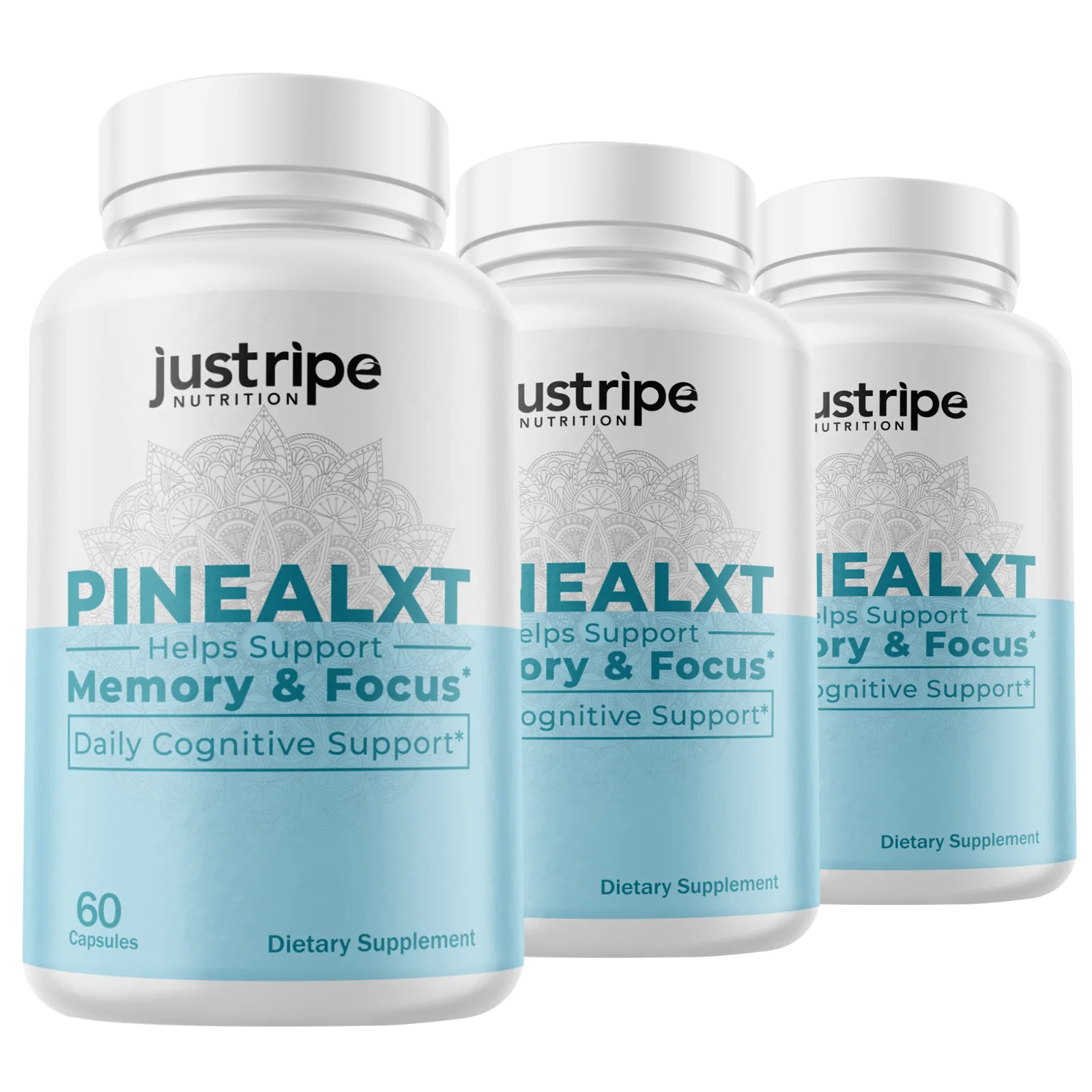 3 Pack Pineal XT Capsules to Support Gland Functions and Energy Levels 60ct - Kansas Nuitrition - HNZSDS