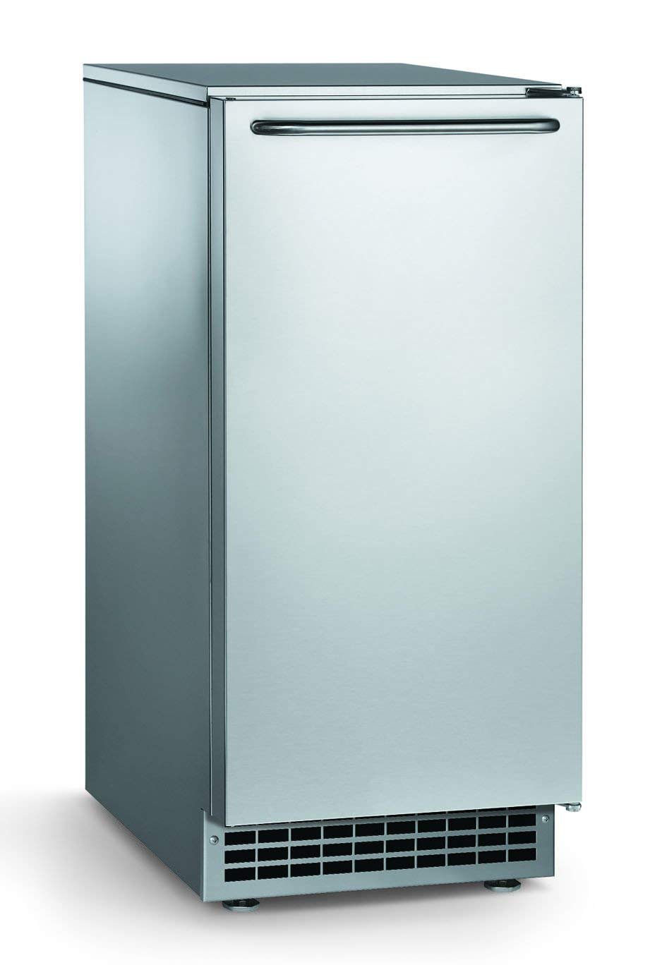 Ice-O-Matic GEMU090 Pearl Self-Contained Ice Machine with Air Condensing Unit Pure Ice Technology 115 Volt Plug-In and Quiet Operation in Stainless