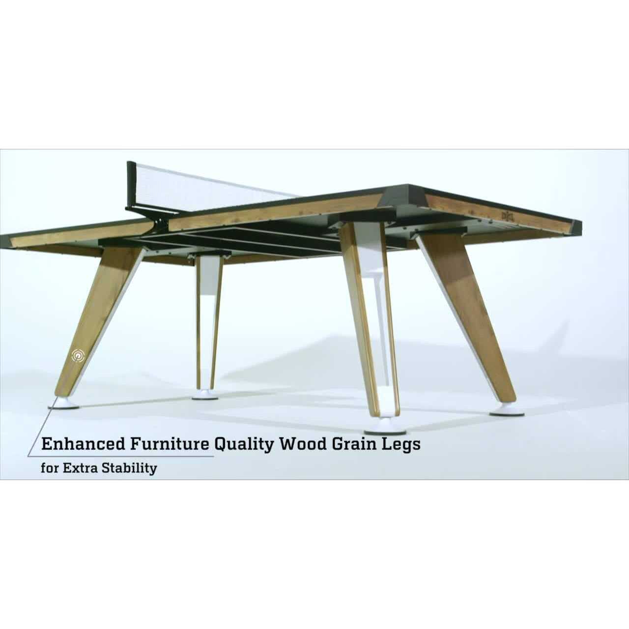 Hall of Games Modern Midcentury Table Tennis Table - Sports Supplies Online Store