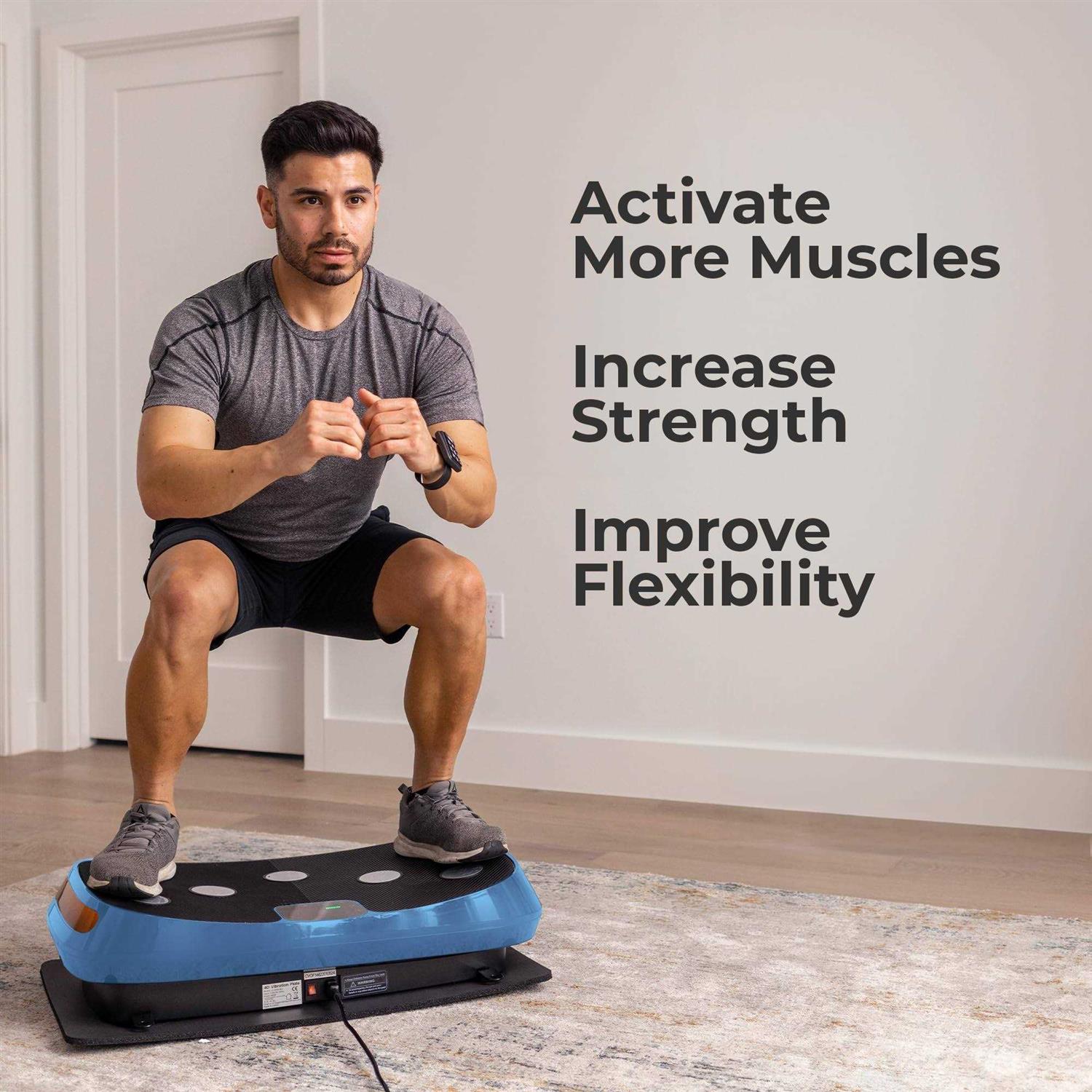 LifePro Rumblex 4D Vibration Plate Exercise Machine - Sports Supplies Online Store