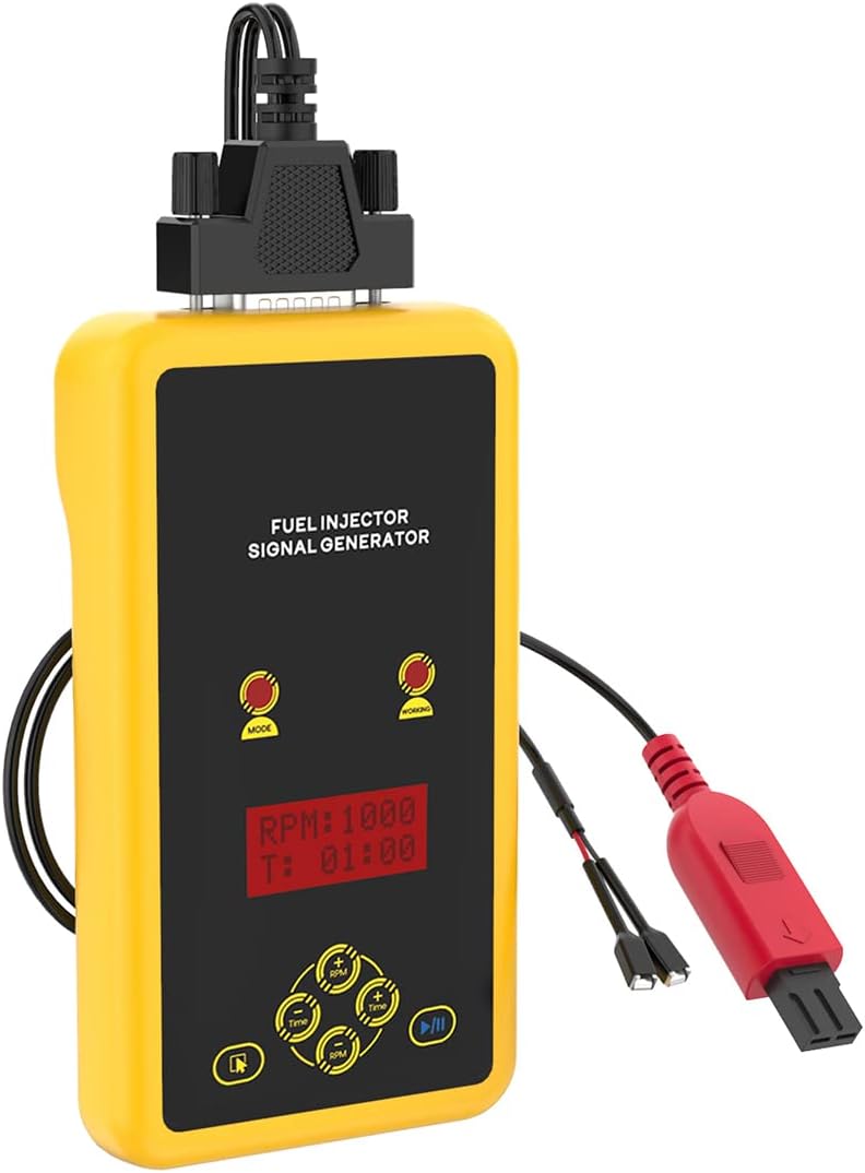 Fuel Injector Cleaner Tester for Cleaning & Testing Car Standard & High Pressure Fuel Injectors