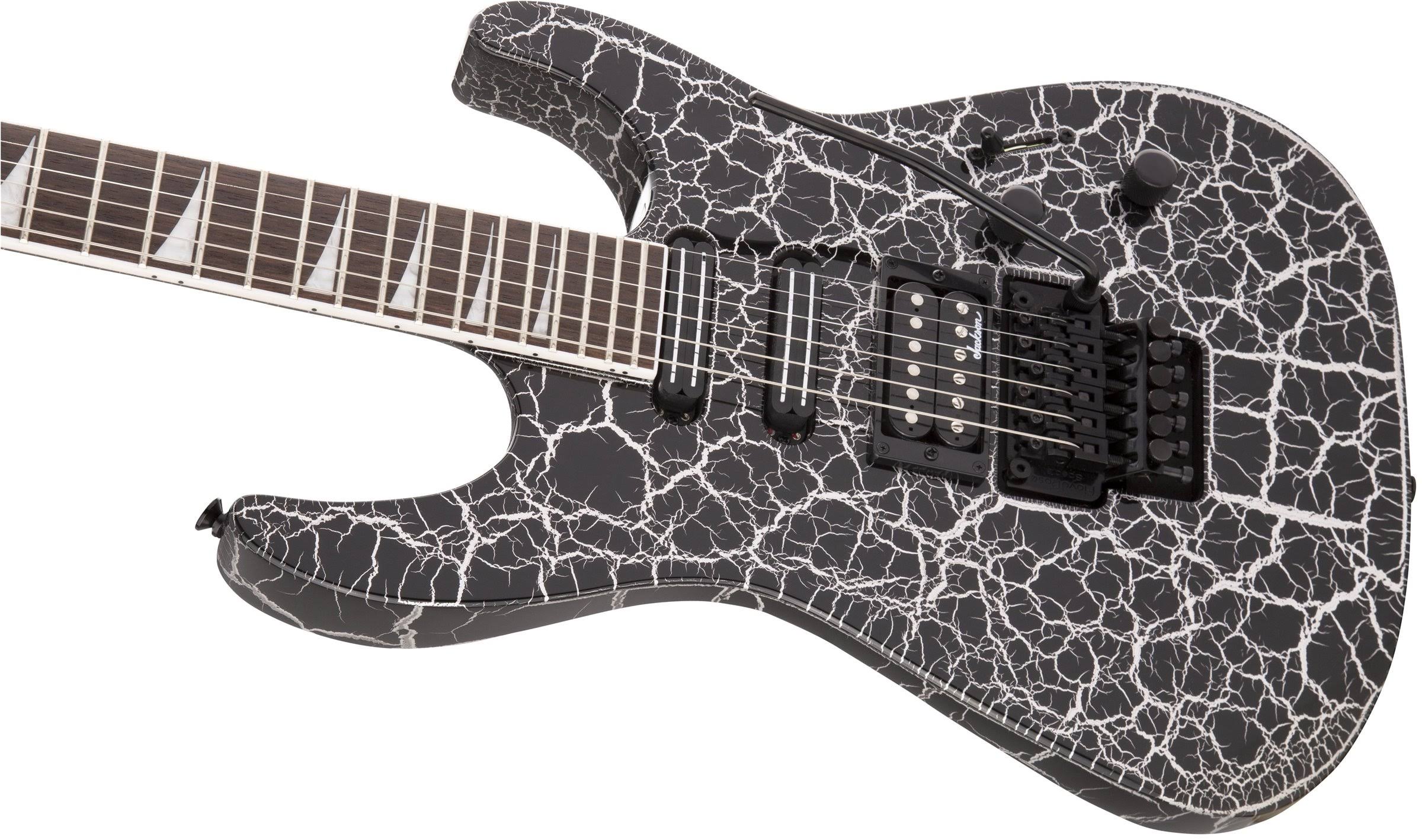 Jackson x Series Soloist SL3X DX Crackle Electric Guitar Silver