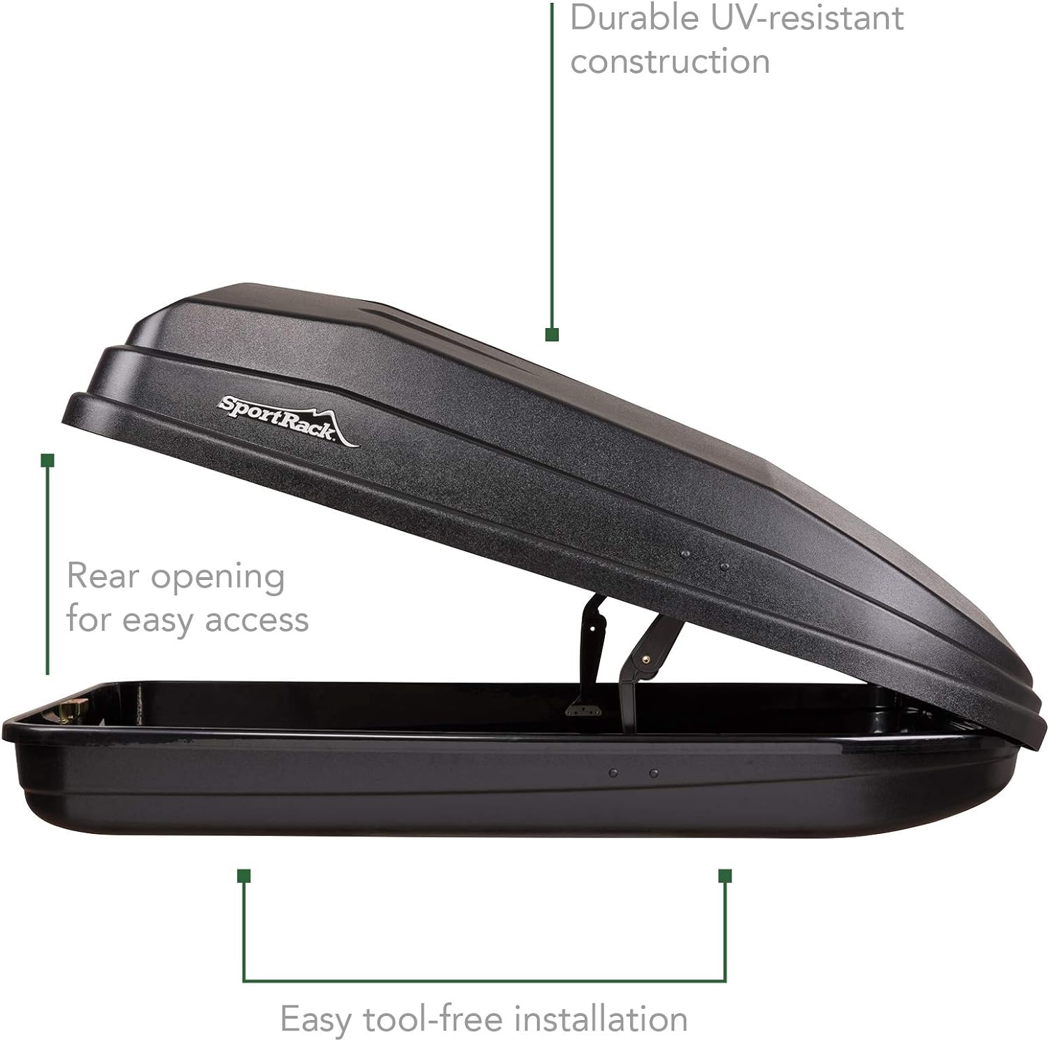 SportRack Vista XL Rear Opening Cargo Box