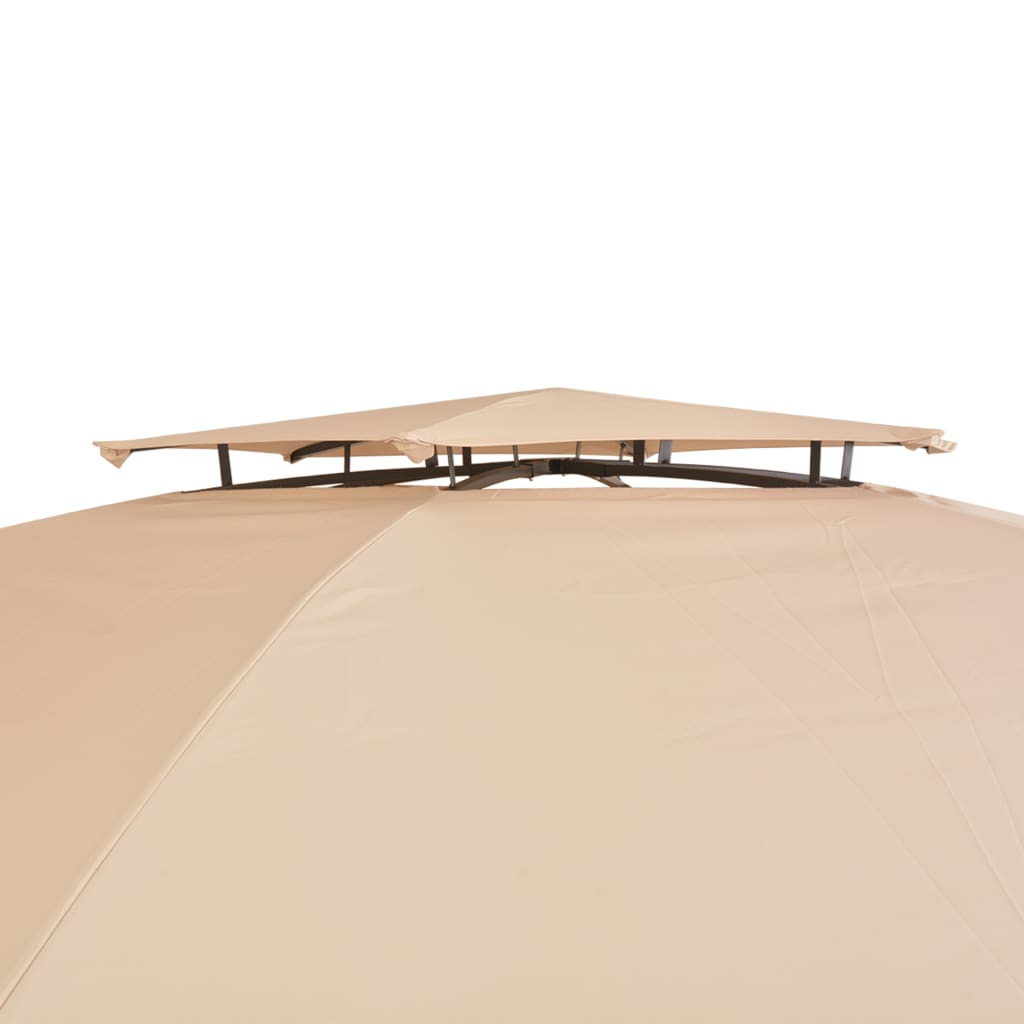 Garden Marquee Pavilion Tent with Curtains 11' 9"x8' 8"