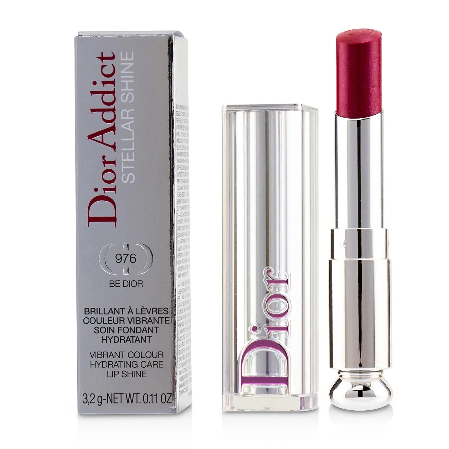 Christian Dior Dior Addict Stellar Shine Lipstick - # 639 Riviera Star (Pop Coral)  3.2g/0.11oz
