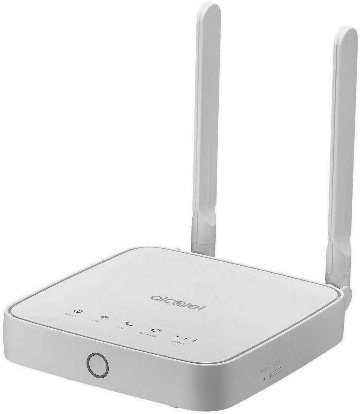 Router Alcatel Link Hub 4G LTE Unlocked Worldwide HH41NH Multibam 150 Mbps Wi-Fi (4G LTE USA Latin Caribbean Euro Asia Africa) + RJ45 Up to 32 Users