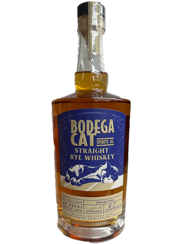 Bodega Cat Straight Rye Whiskey - Nestor Liquor