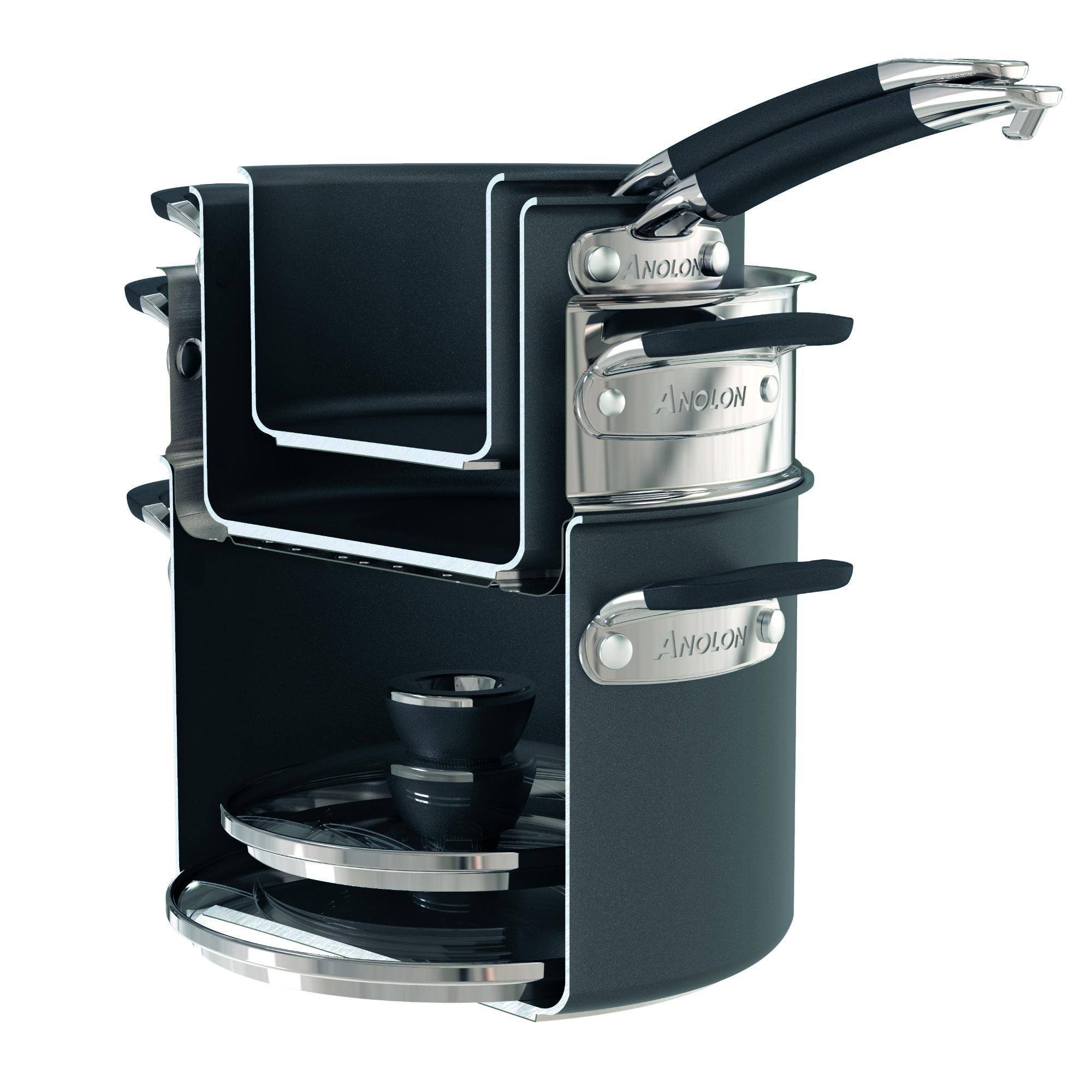Anolon SmartStack 10-Piece Cookware Set