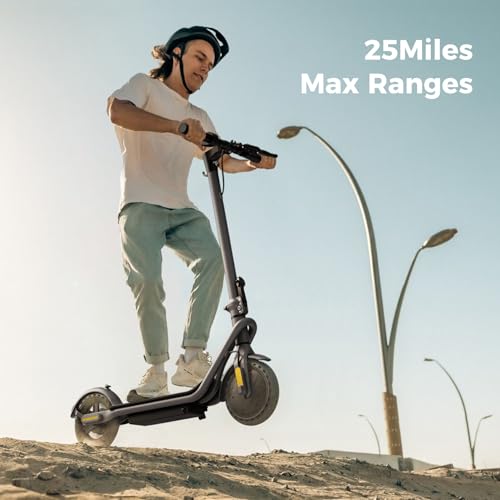 Jasion JS2/PRO Electric Scooter, 25 Miles Range, 22MPH Max Speed, 850W Peak Adult Escooter, 8.5"/10" Solid Tires Fast Folding E-Scooter
