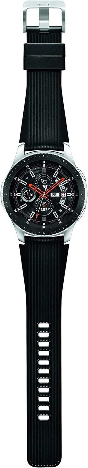 SAMSUNG Galaxy Watch (46mm, GPS, Bluetooth) &ndash; Silver/Black (US Version)