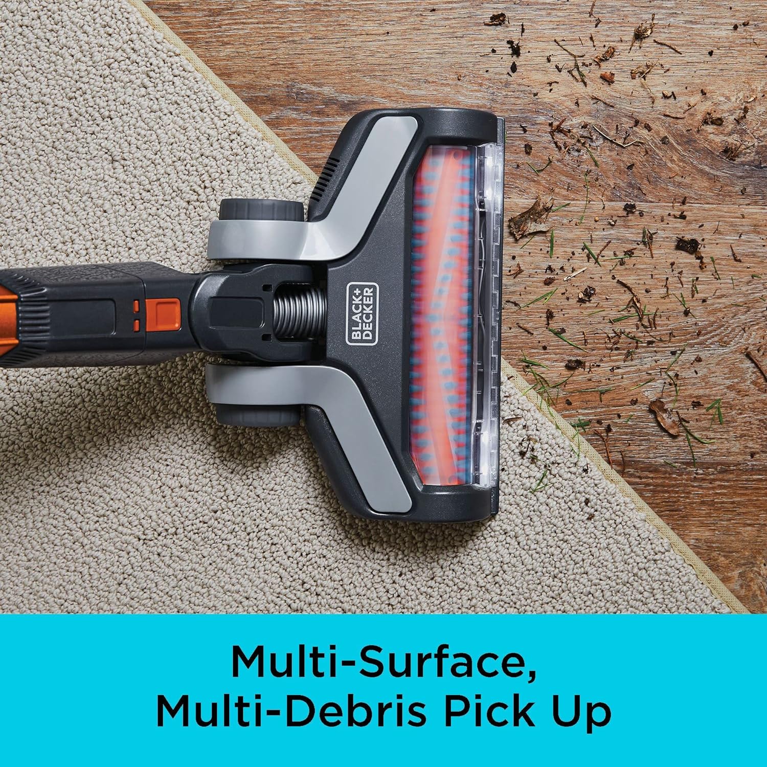 BLACK+DECKER POWERSERIES Extreme Cordless Stick Vacuum Cleaner with Removable 20V MAX Battery and Vacuum Accessories (BSV2020) - Smart Home Appliances