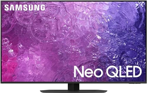 SAMSUNG QN65QN90CAFXZA 65 Inch Neo QLED Smart TV with 4K Upscaling with an Additional 1 Year Extended Amber Protection (2023) (USED)
