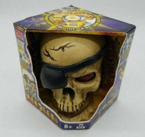 Mega Bloks Pyrates Skull Cave Maroon Gally Pirates