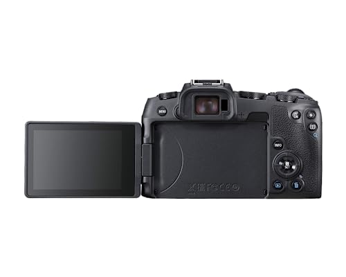 Canon EOS RP Full Frame Mirrorless Vlogging Portable Digital Camera with 26.2MP Full-Frame CMOS Sensor, Wi-Fi, Bluetooth