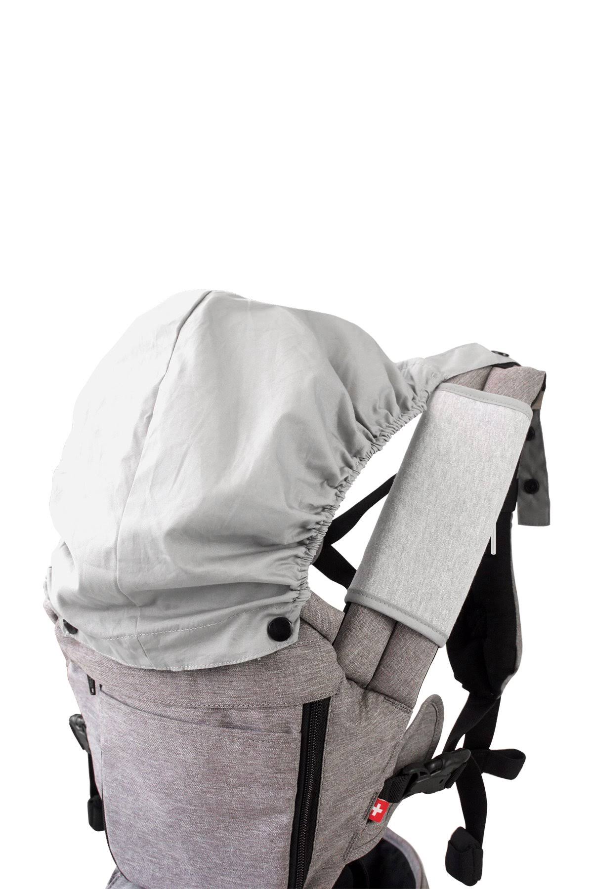 Miamily Hipster Plus 3D Baby Carrier Organic Cotton Grey