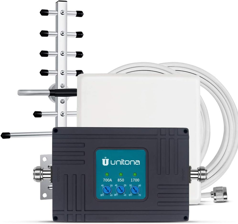 ANNTLENT Cell Phone Signal Booster for Car Auto RV Truck 5 Bands, Apply to All U.S. Carriers | Verizon AT&T Sprint | Amplifies 4G LTE 3G 2G Signal