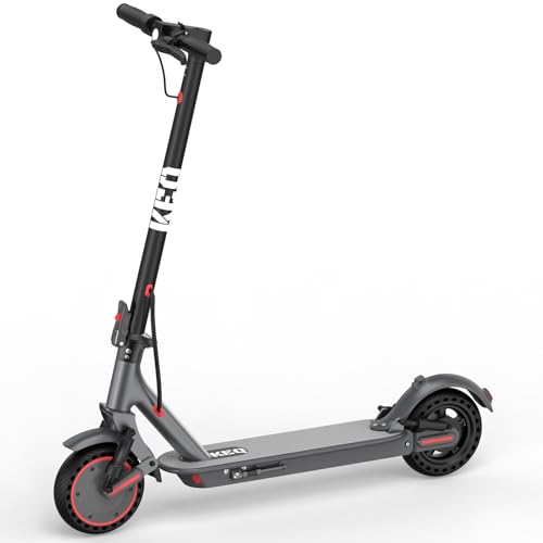 KEQ Electric Scooter for Adults Commuting, Foldable and Portable 8.5"/10" Tires,19/22Mph,350W/500W Motor, 21-30 Miles Range