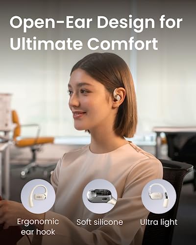 SHOKZ OpenFit Over Ear Bluetooth headphones