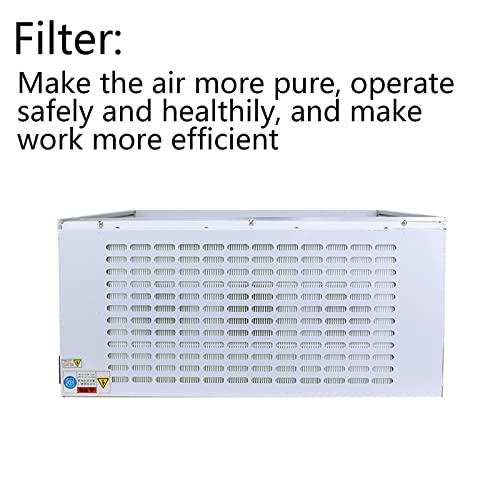 Laminar Flow Cabinet Vertical Laminar Flow Hood Air Flow Clean Bench with 3 Fans,Filter for Cleanliness Dust Free Work