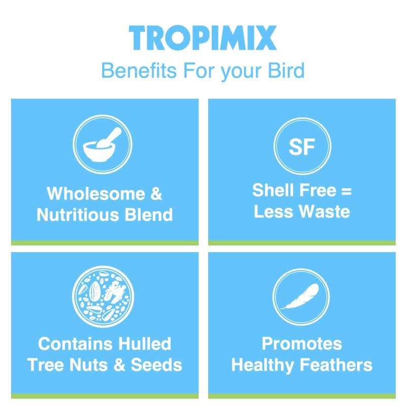 Tropimix Large Parrot Bird Food - Pet Supplies online store