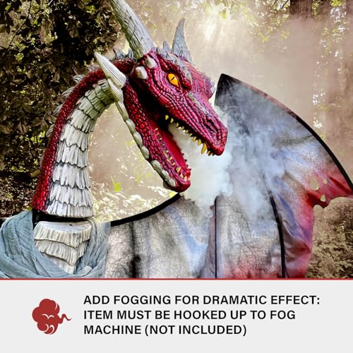 Haunted Hill Farm Motion-Activated 7.5-Ft. Tall Smoldering Ghoul